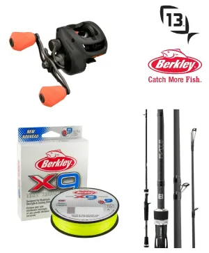 13 Fishing Concept Z Slide Premium Baitcaster Pack