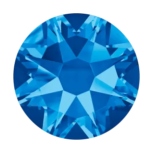 2038 & 2078 Swarovski Flatback Hotfix, Sapphire (206)