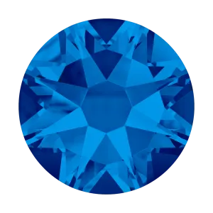 2058 & 2088 Swarovski Flatback No Hotfix, Capri Blue (243)