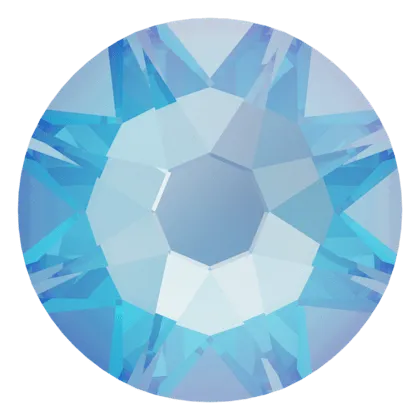 2088 Swarovski Flatback No Hotfix, Crystal Electric Blue DeLite Unfoiled (001 L134D)