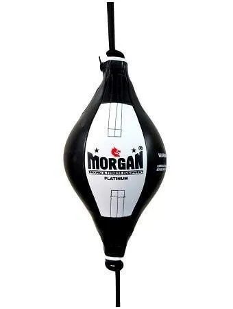 6" PLATINUM LEATHER TARGET FLOOR TO CEILING SPEED BALL   Adjustable Straps