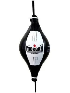 6" PLATINUM LEATHER TARGET FLOOR TO CEILING SPEED BALL   Adjustable Straps