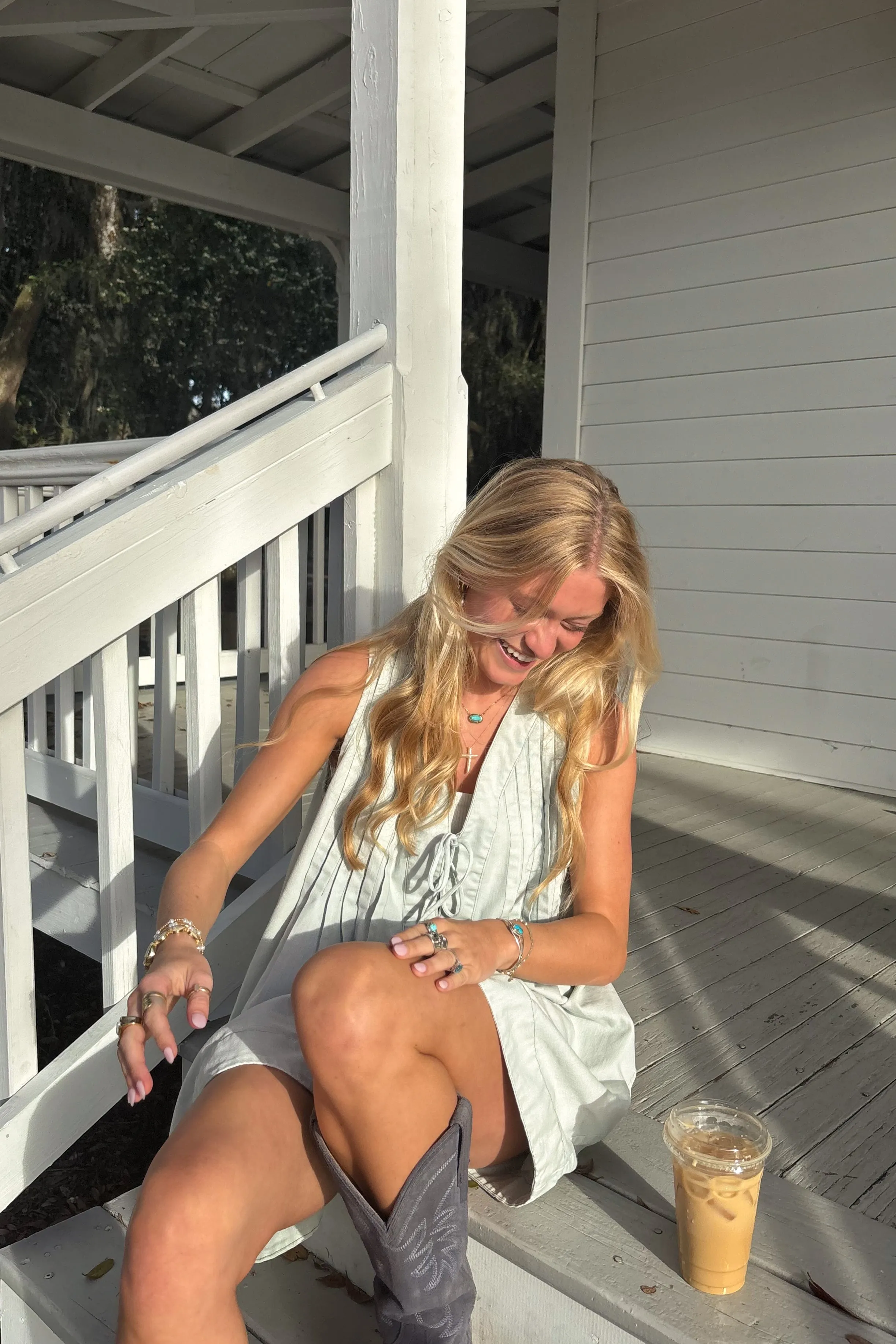Amalia Pleated Romper | Restocked