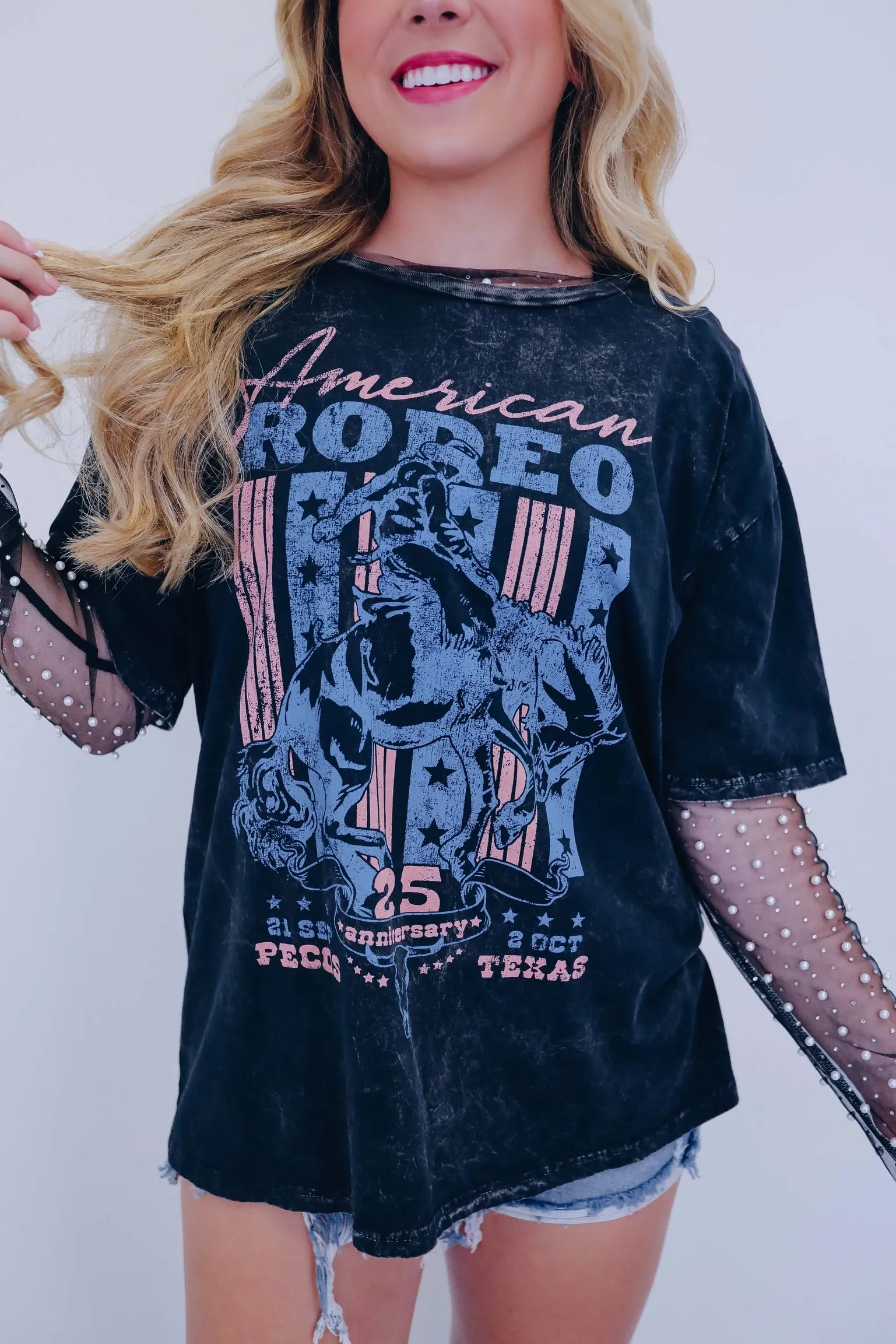 American Rodeo Graphic Tee - Black