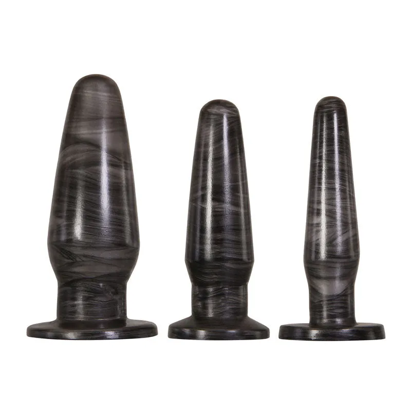 Anal Rockets Trainer Set - Black Galaxy