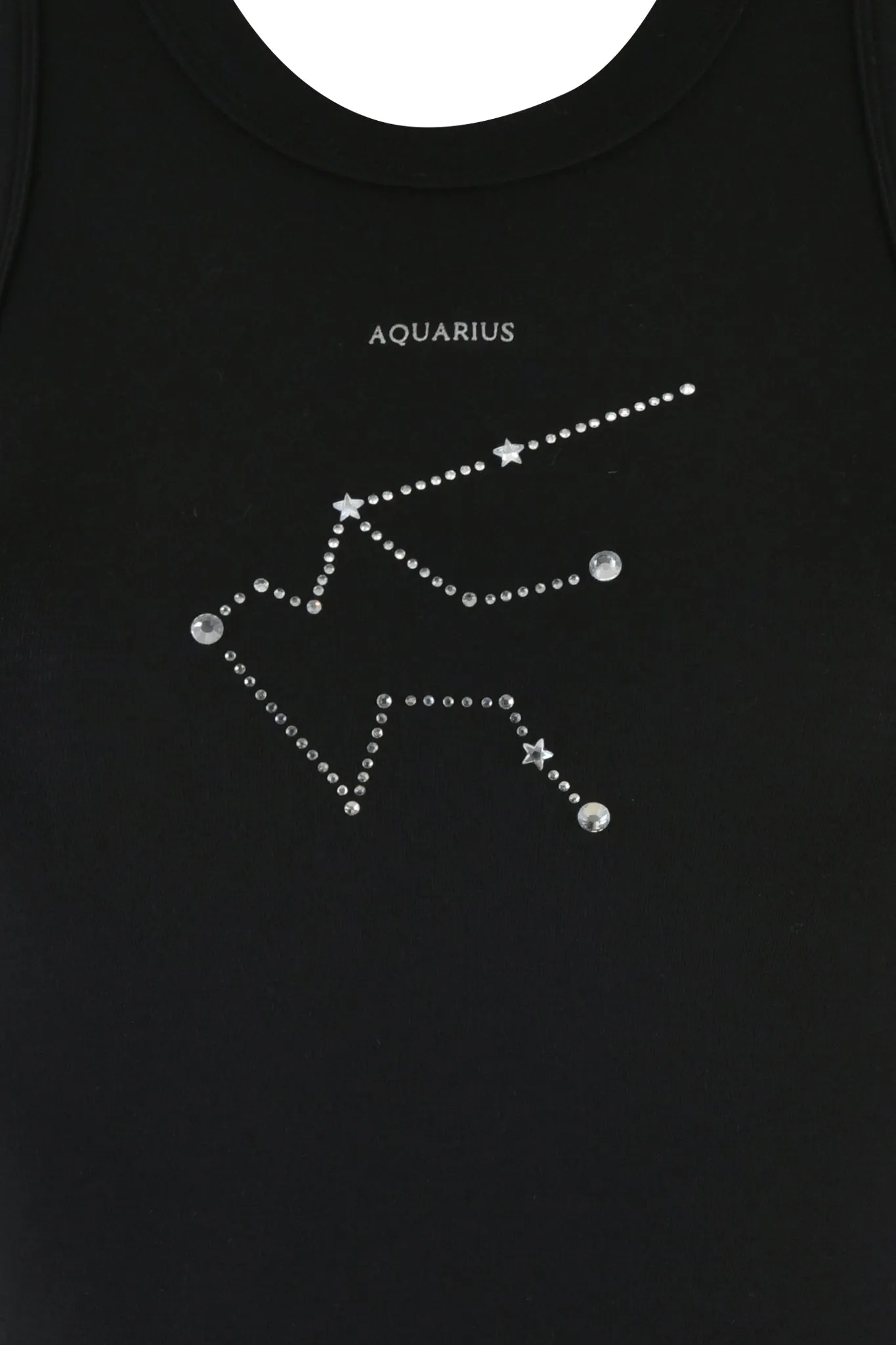 AQUARIUS ZODIAC TANK - BLACK