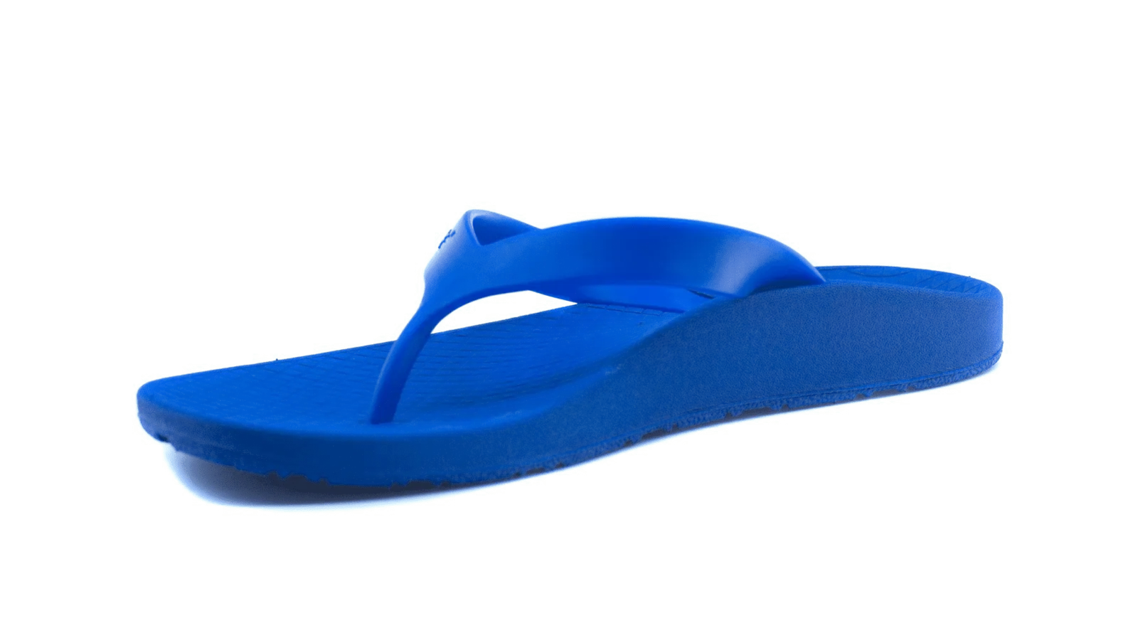 ARCHLINE Orthotic Thongs Arch Support Shoes Footwear Flip Flops Orthopedic - Blue/Blue - EUR 47