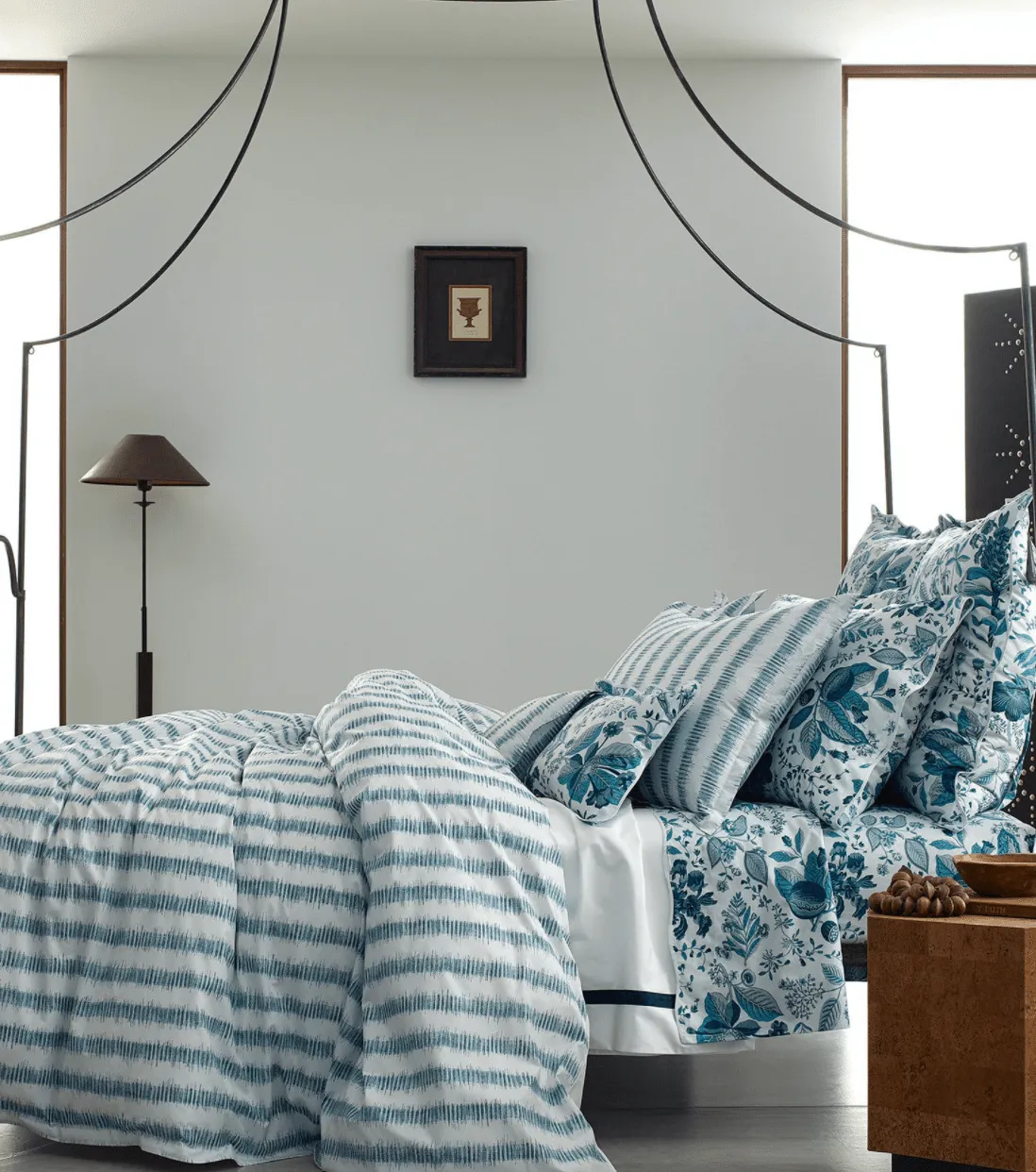 Attleboro Flat Sheet - Prussian Blue