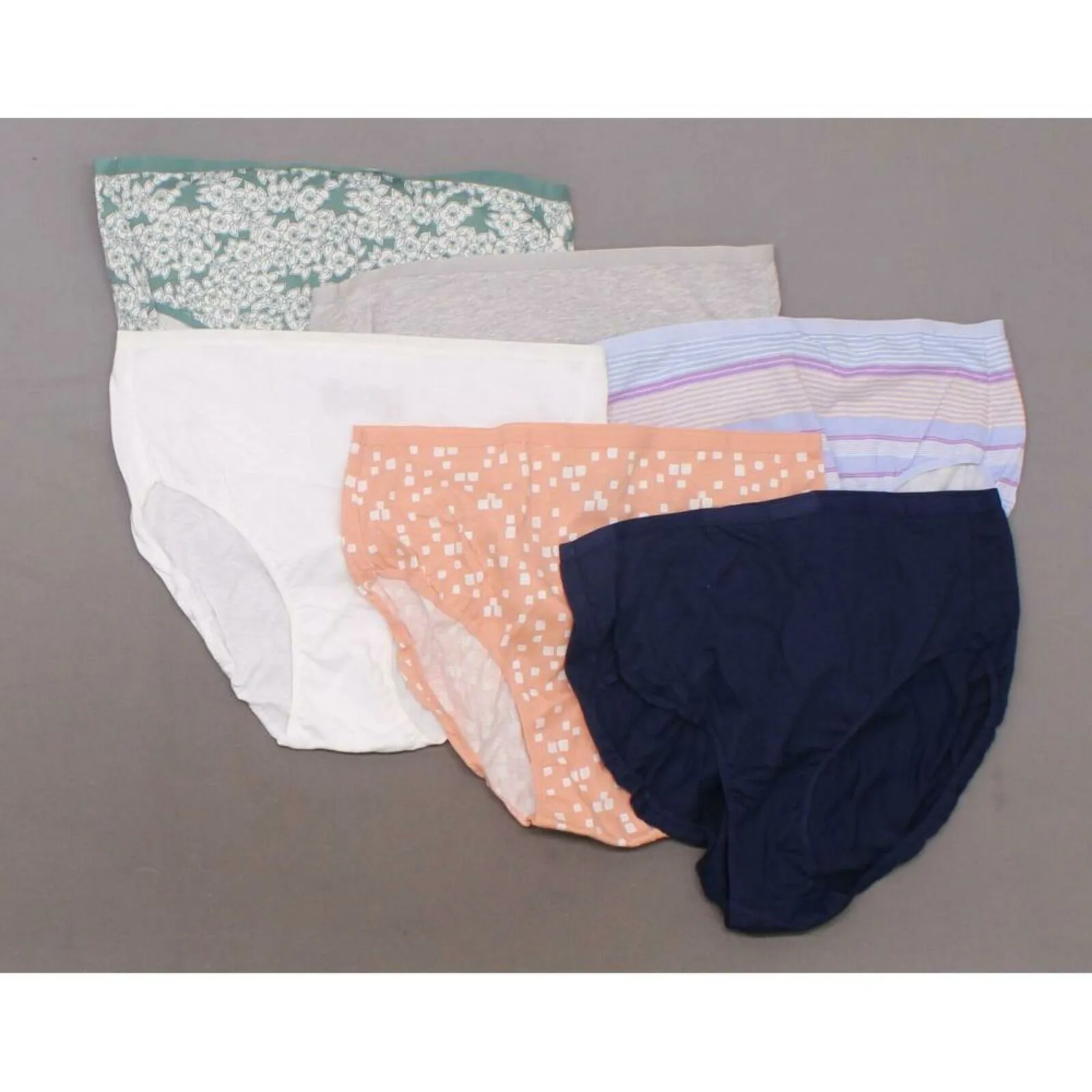 Auden Women's 6 Pairs Cotton Briefs. ZXEMY-Nobox