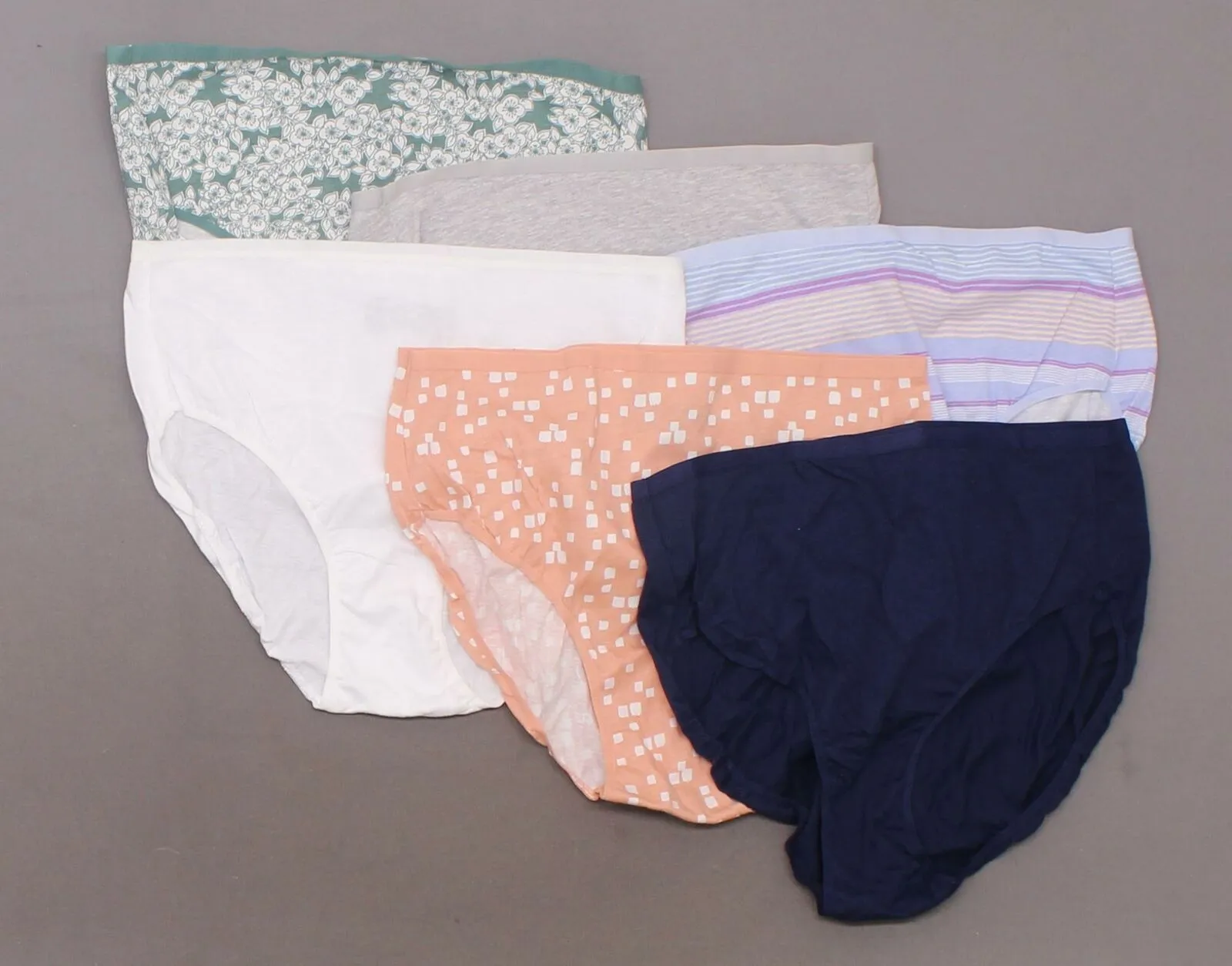 Auden Women's 6 Pairs Cotton Briefs. ZXEMY-Nobox