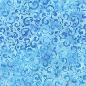 Azulejos Batiks Cerulean