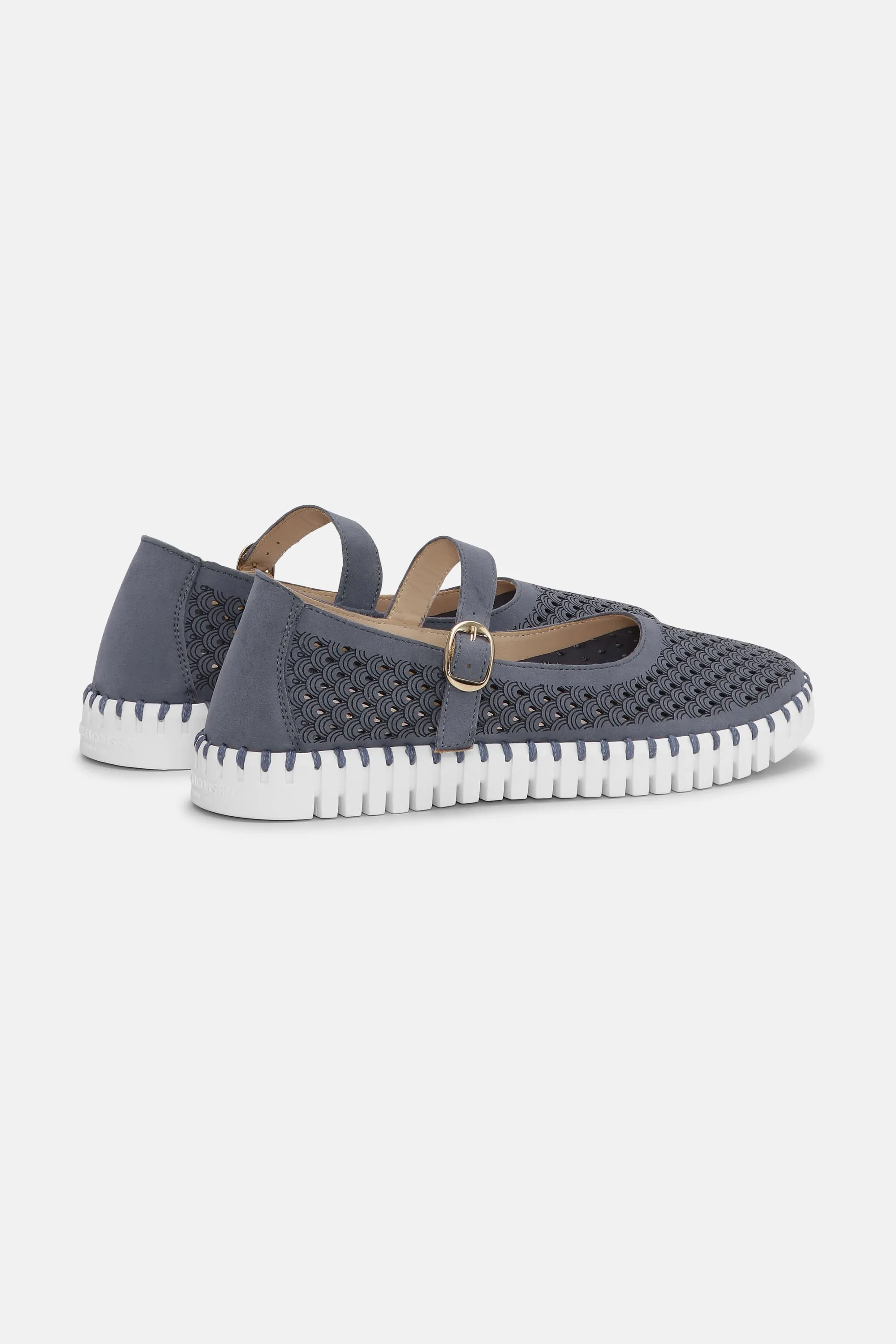 Ballerina - Grey Blue White