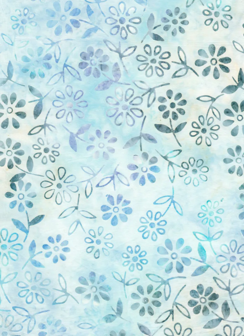 Batiks Blue - (5)