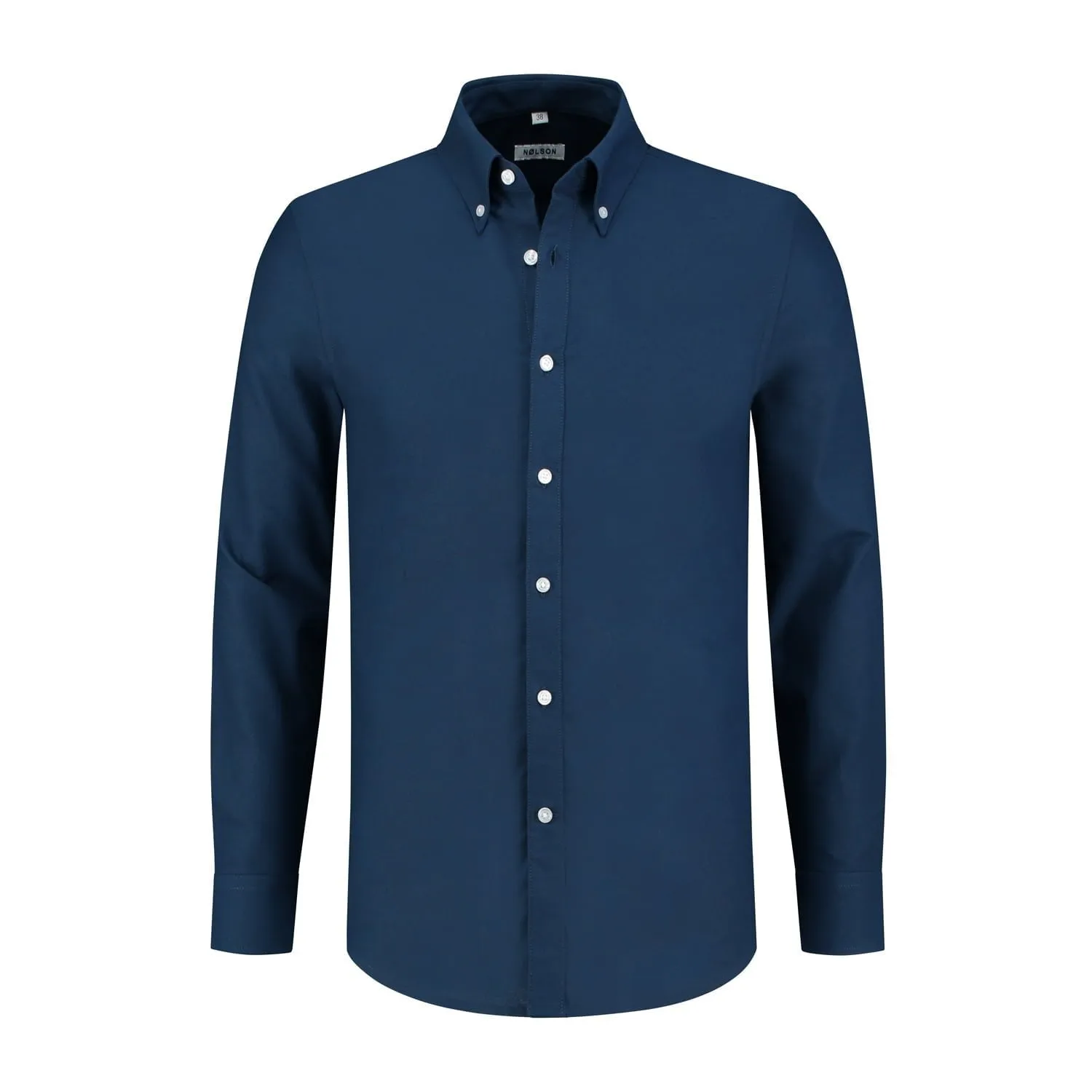 Böda Navy Button-Down Shirt