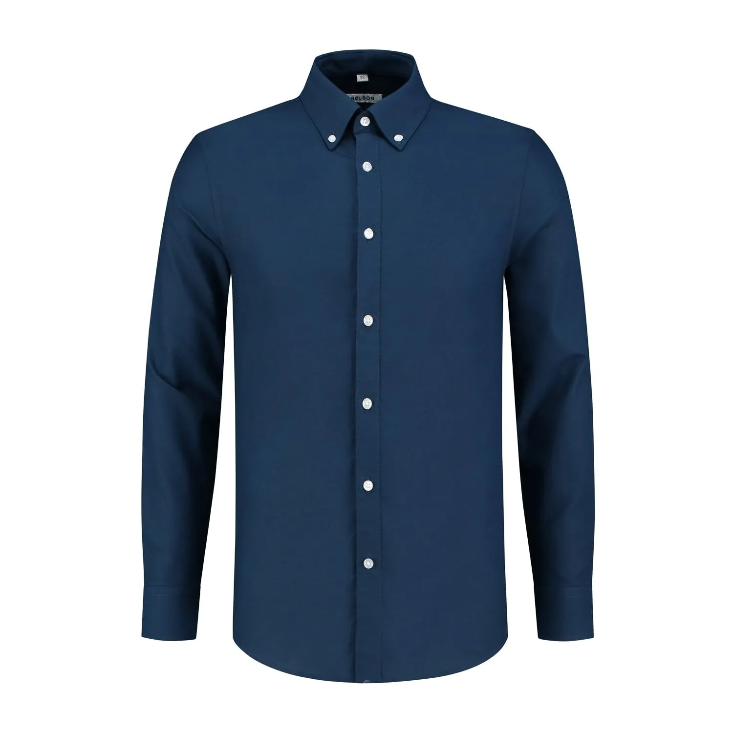Böda Navy Button-Down Shirt