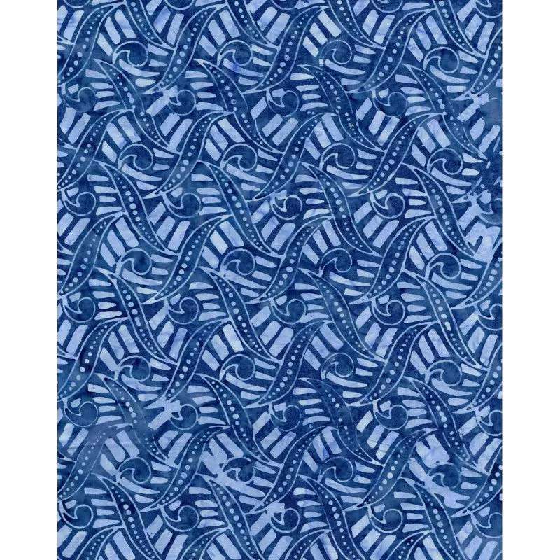 Bejeweled Batiks Blue - (2)