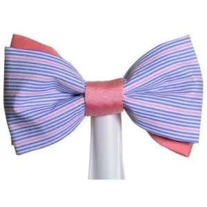 Best Old Glory Pink and Blue Magnetic Bow Tie