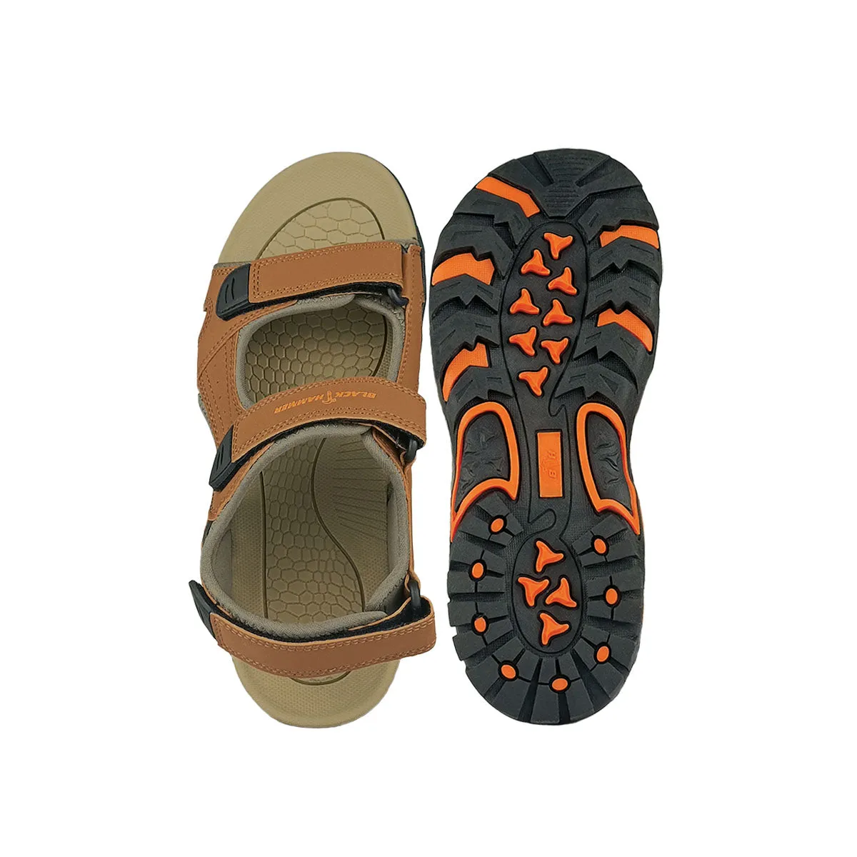 Black Hammer Men Walking Sandals YSE-26025