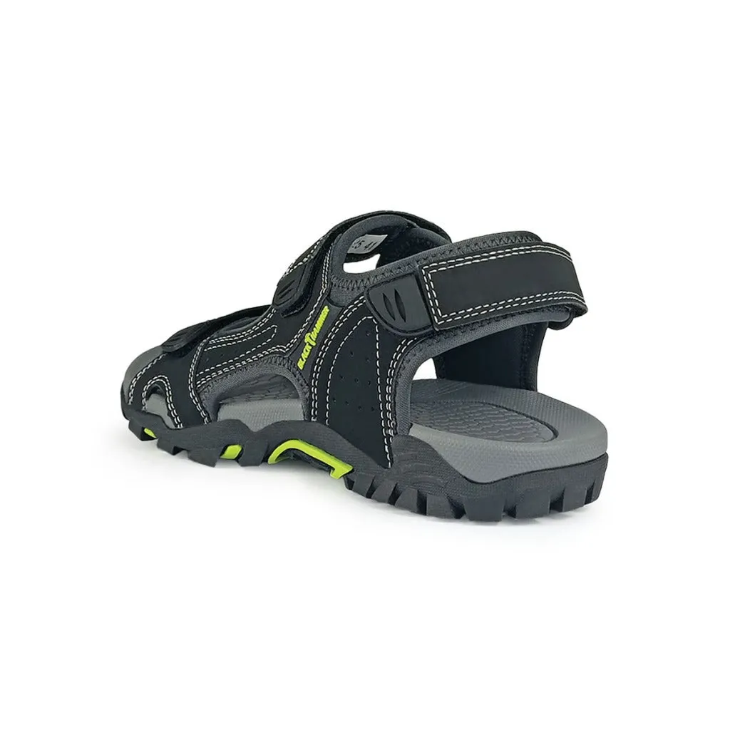 Black Hammer Men Walking Sandals YSE-26025
