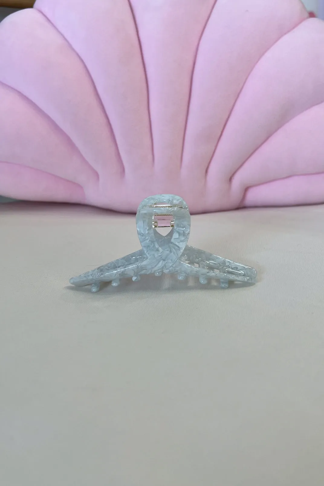 Blue Marble Hair Claw