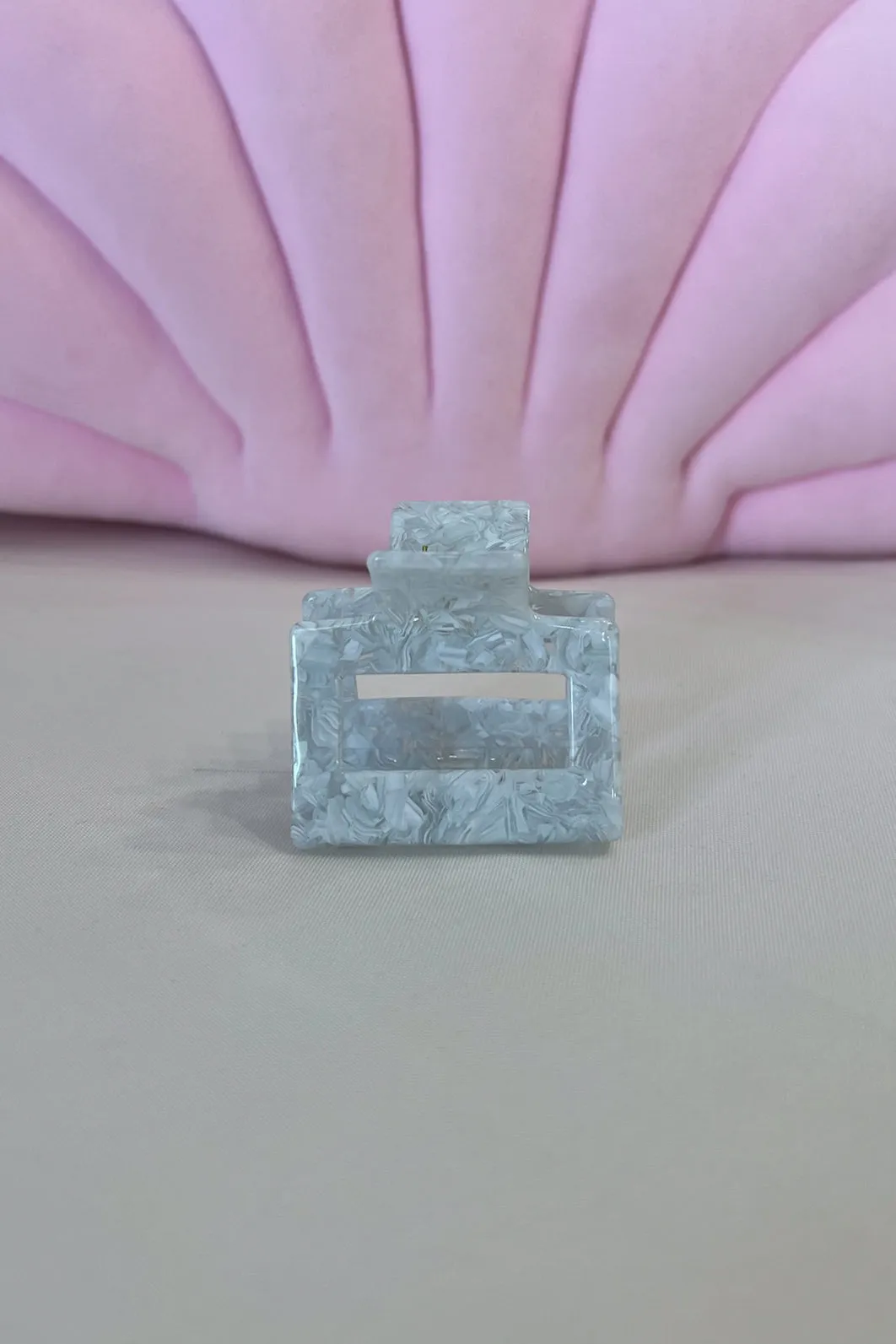 Blue Marble Hair Claw