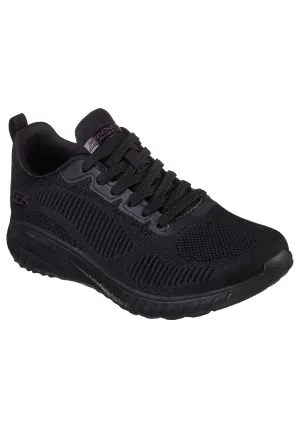Bob Chaos Casual Comfort Lace Up Trainers - Black
