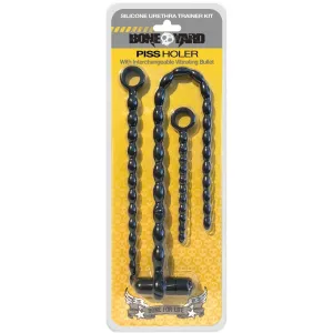 Boneyard Silicone Urethra Trainer Kit with Bullet (3 per set) - Black