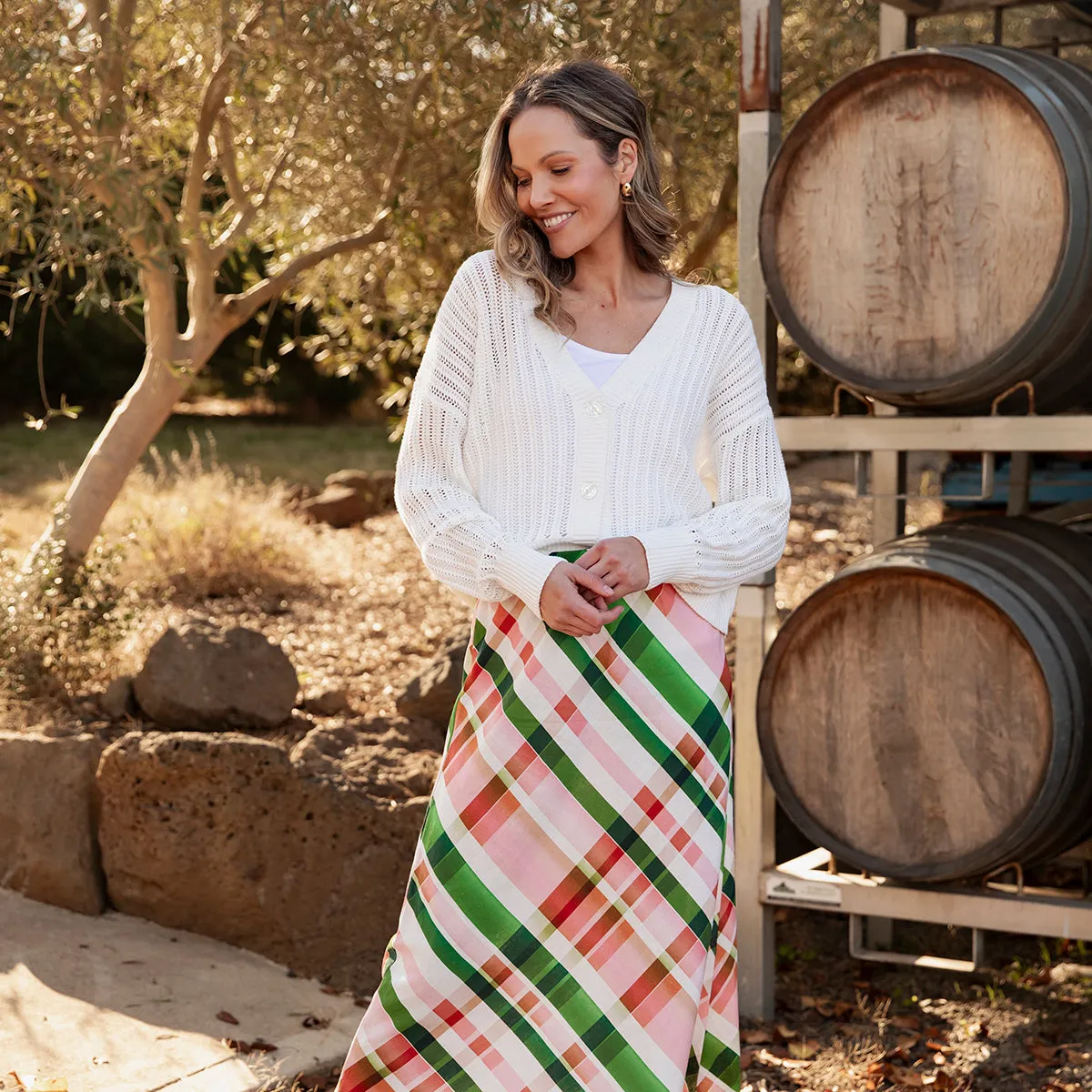Bree check skirt (8158008)