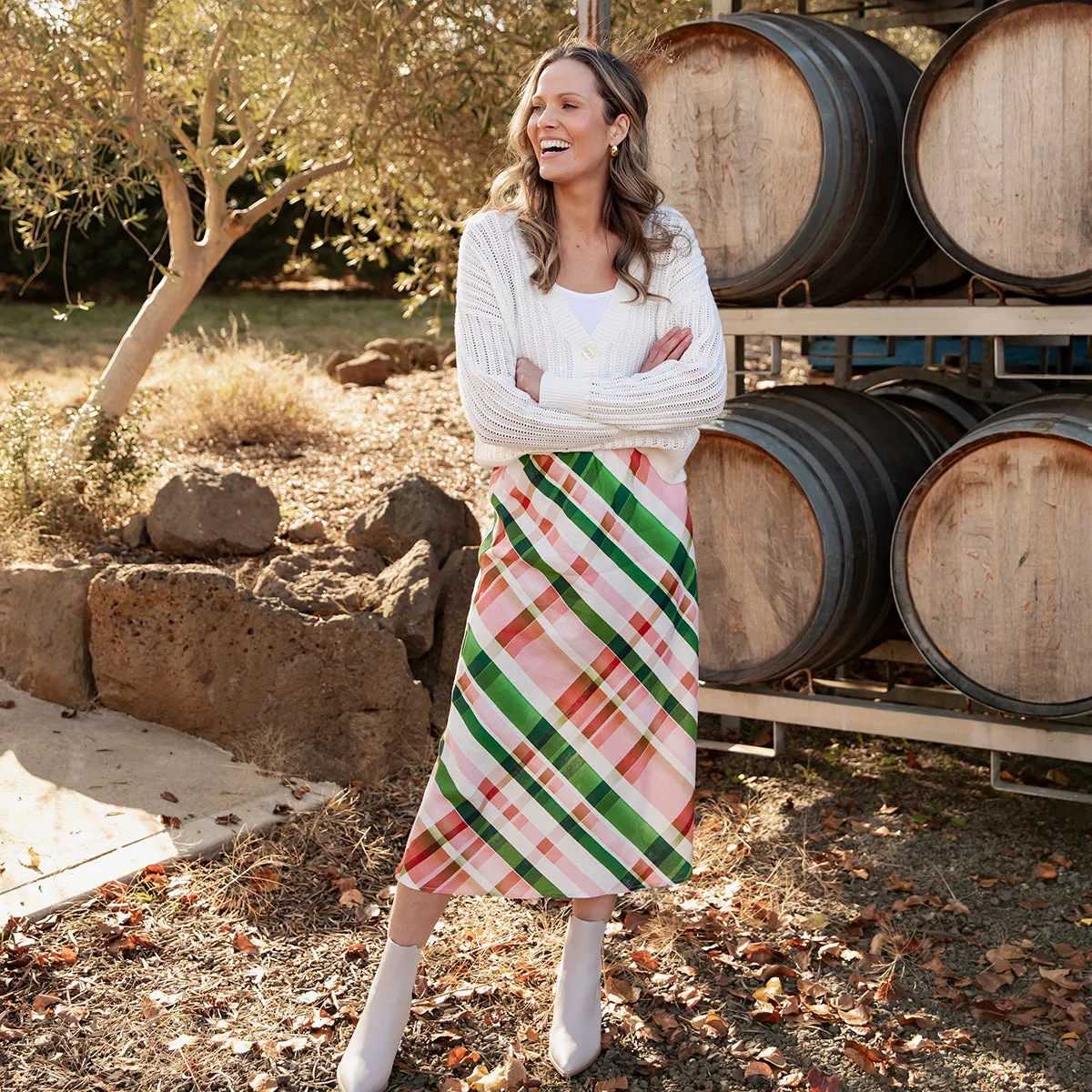 Bree check skirt (8158008)