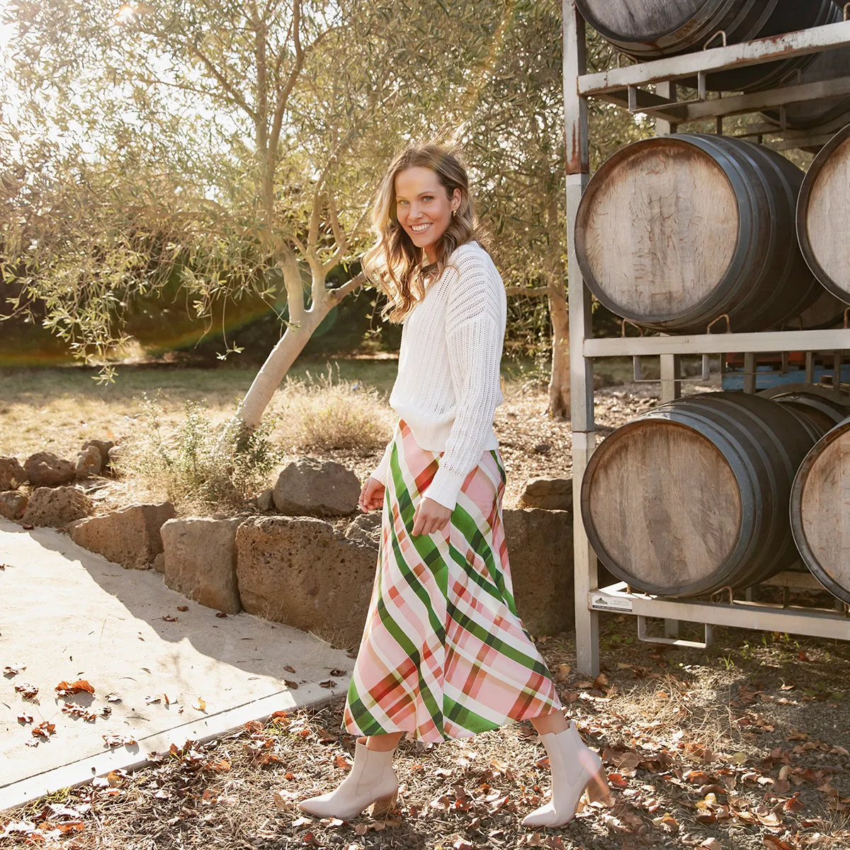 Bree check skirt (8158008)