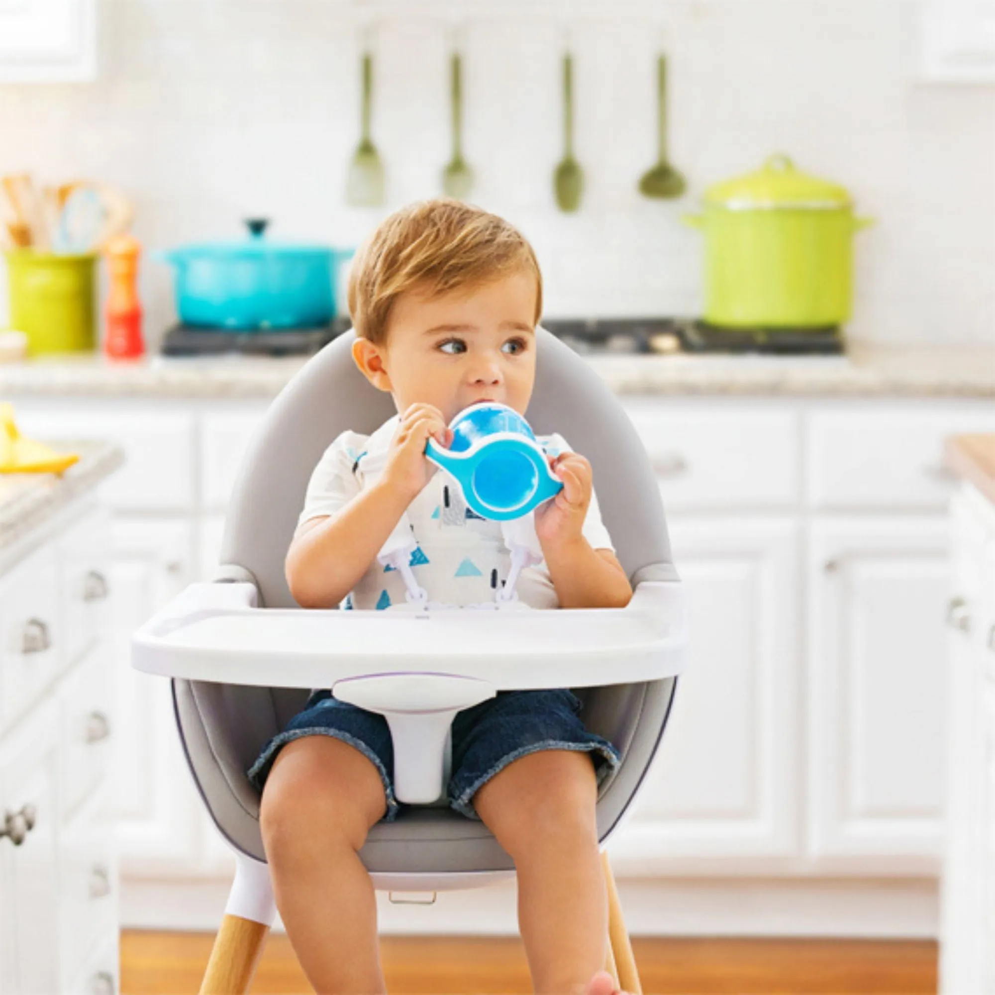 [Bundle Of 2] Munchkin Gentle Transition Cup (Blue)