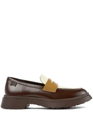Camper Walden mismatched colour-block loafers