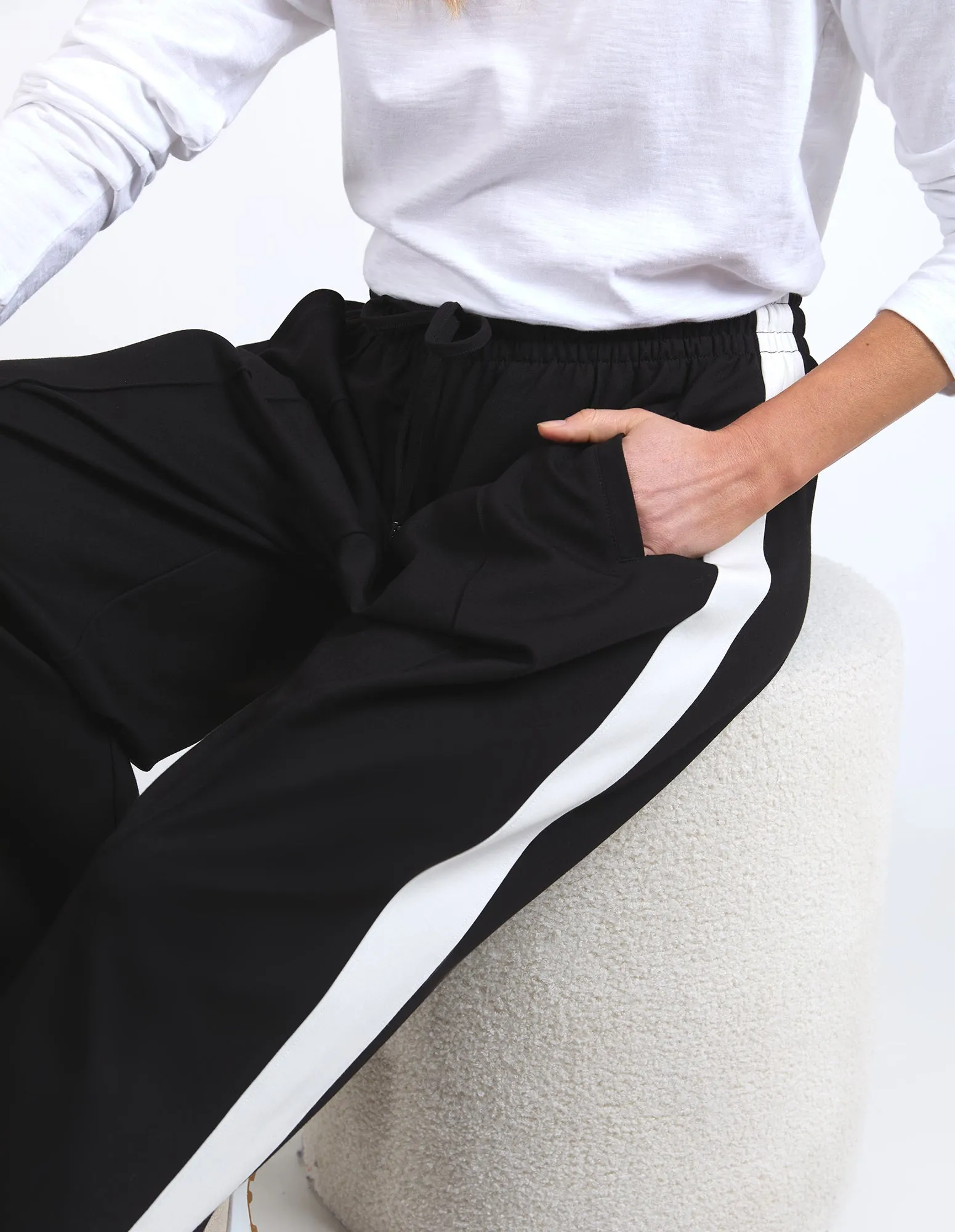 carmen wide leg stripe pant (8159105)
