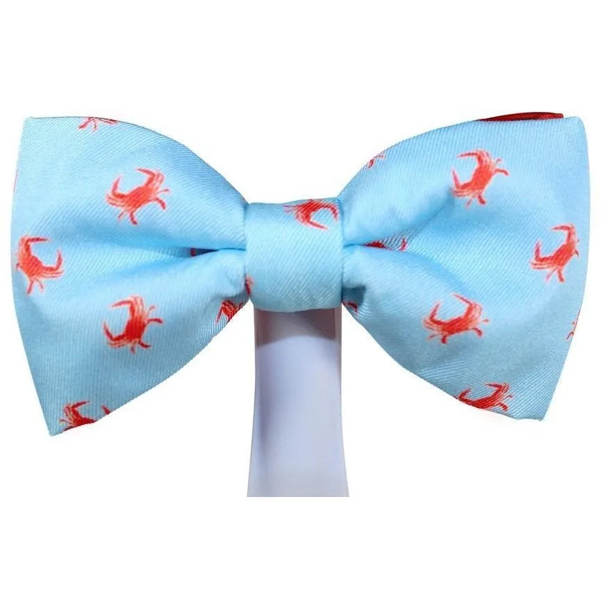 Chesapeake Maryland Crabs Magnetic Bow Tie
