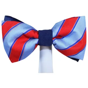Classic Red White and Blue Magnetic Bow Tie