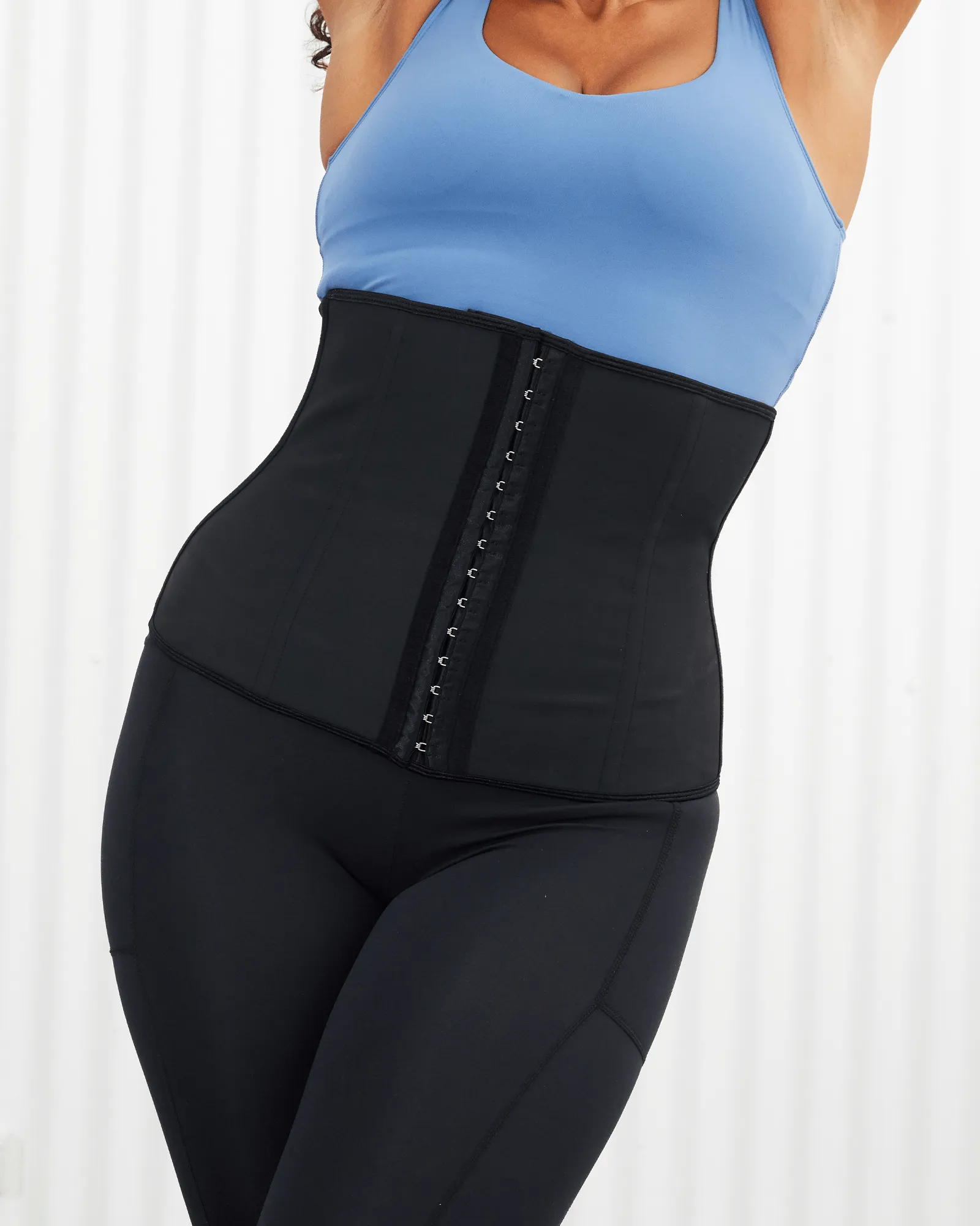 Core Trainer 9 Flexi Steel Boned Aggressive - Black