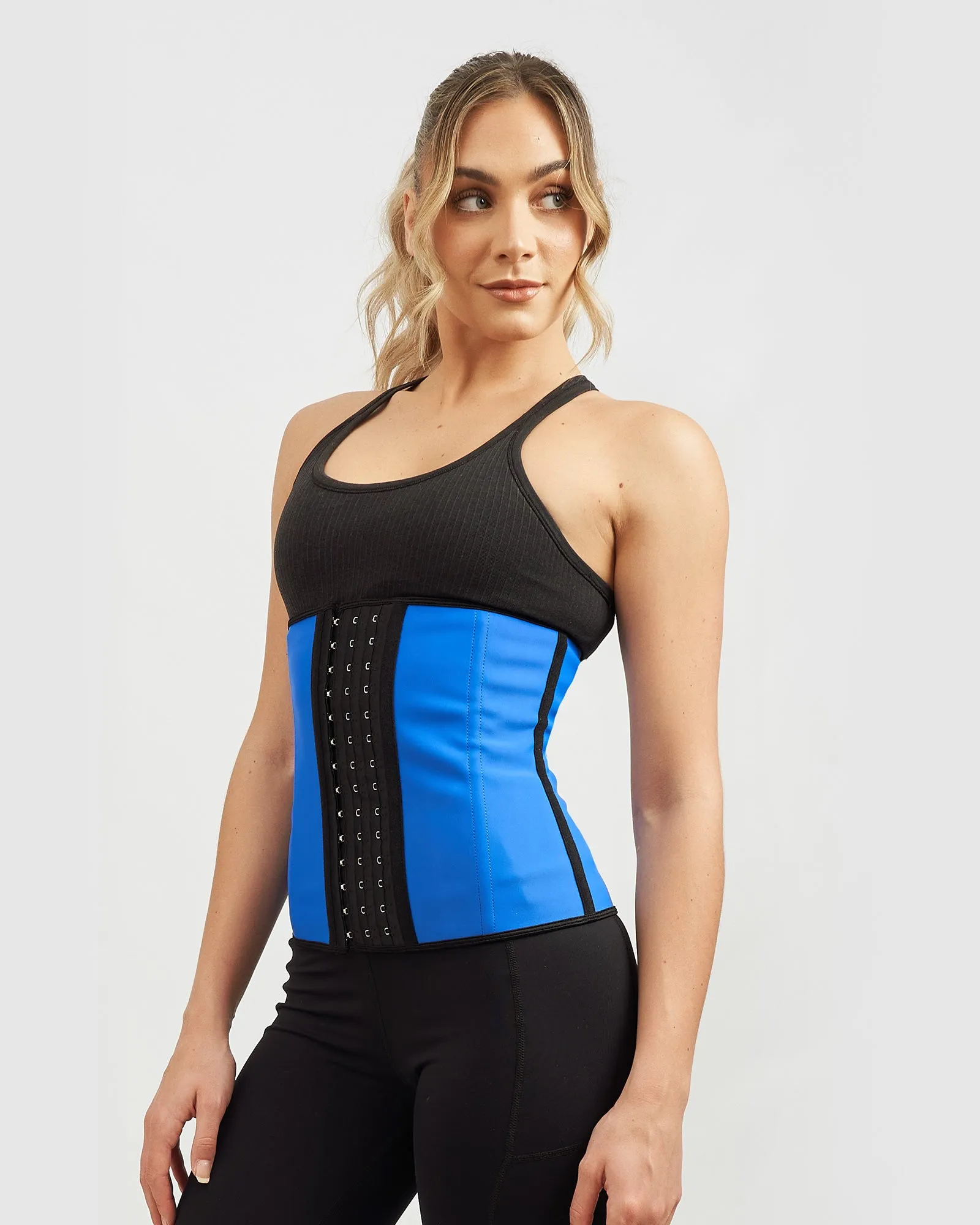 Core Trainer 9 Flexi Steel Boned Aggressive - Blue
