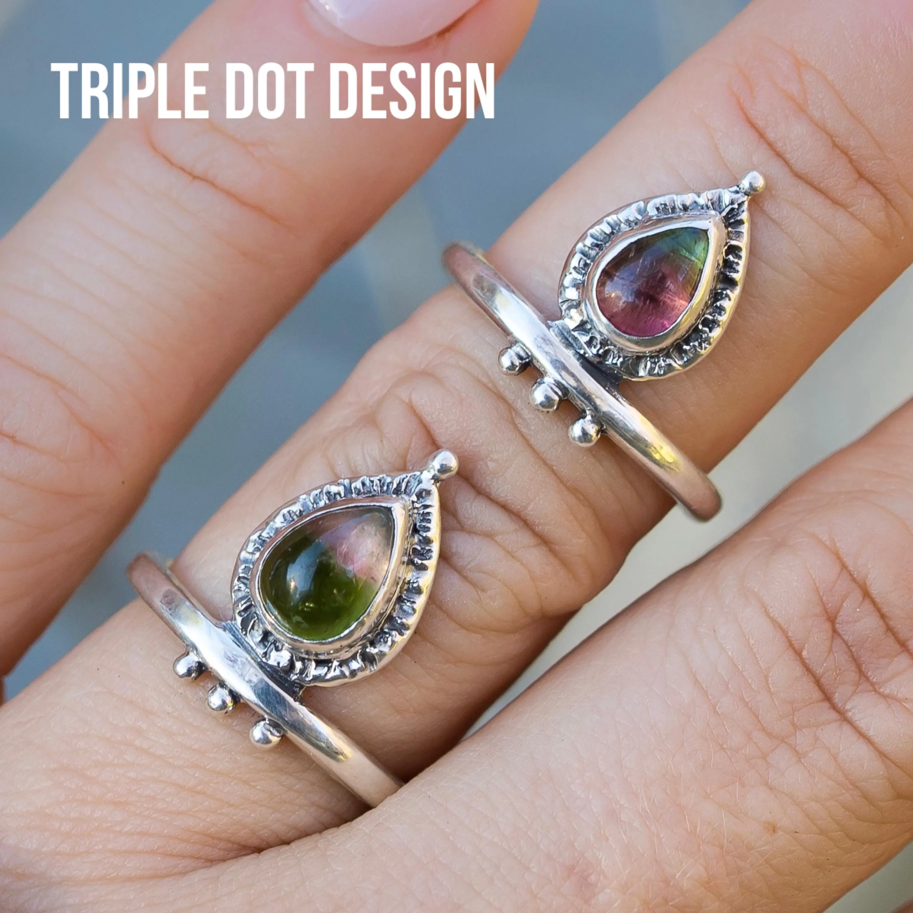 CUSTOM- MARGOT Tourmaline Ring