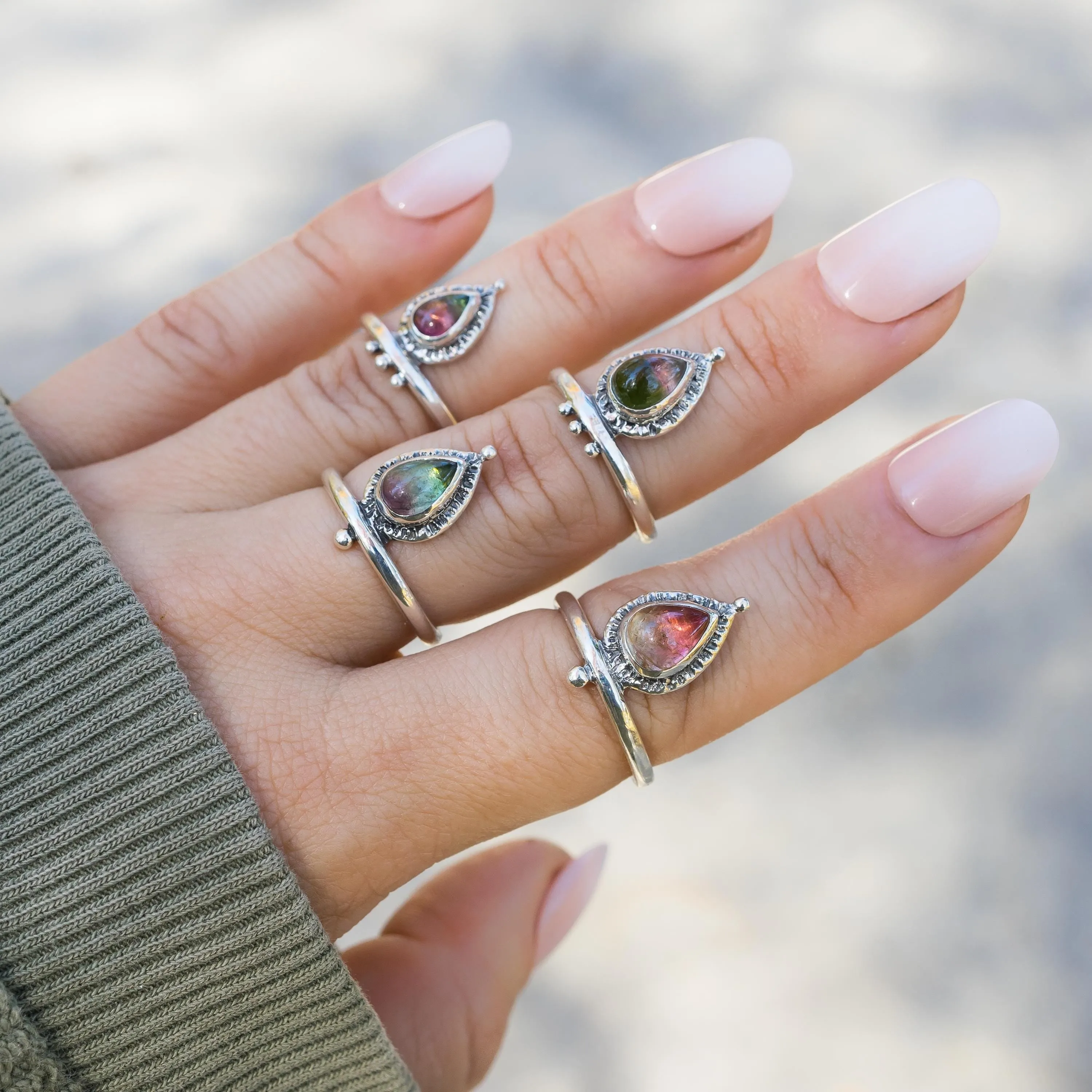CUSTOM- MARGOT Tourmaline Ring