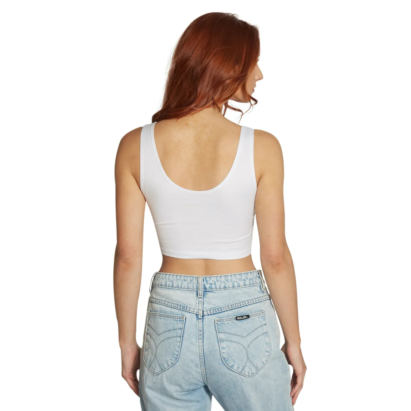 Delaware Blue Hens Crop Tank Top