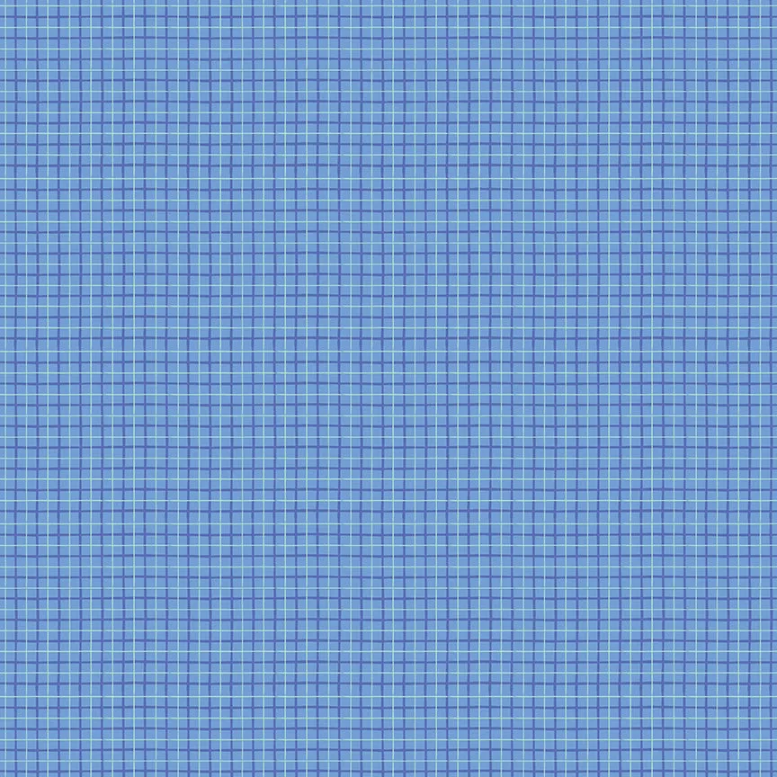 Dorothy's Journey Plaid Blue