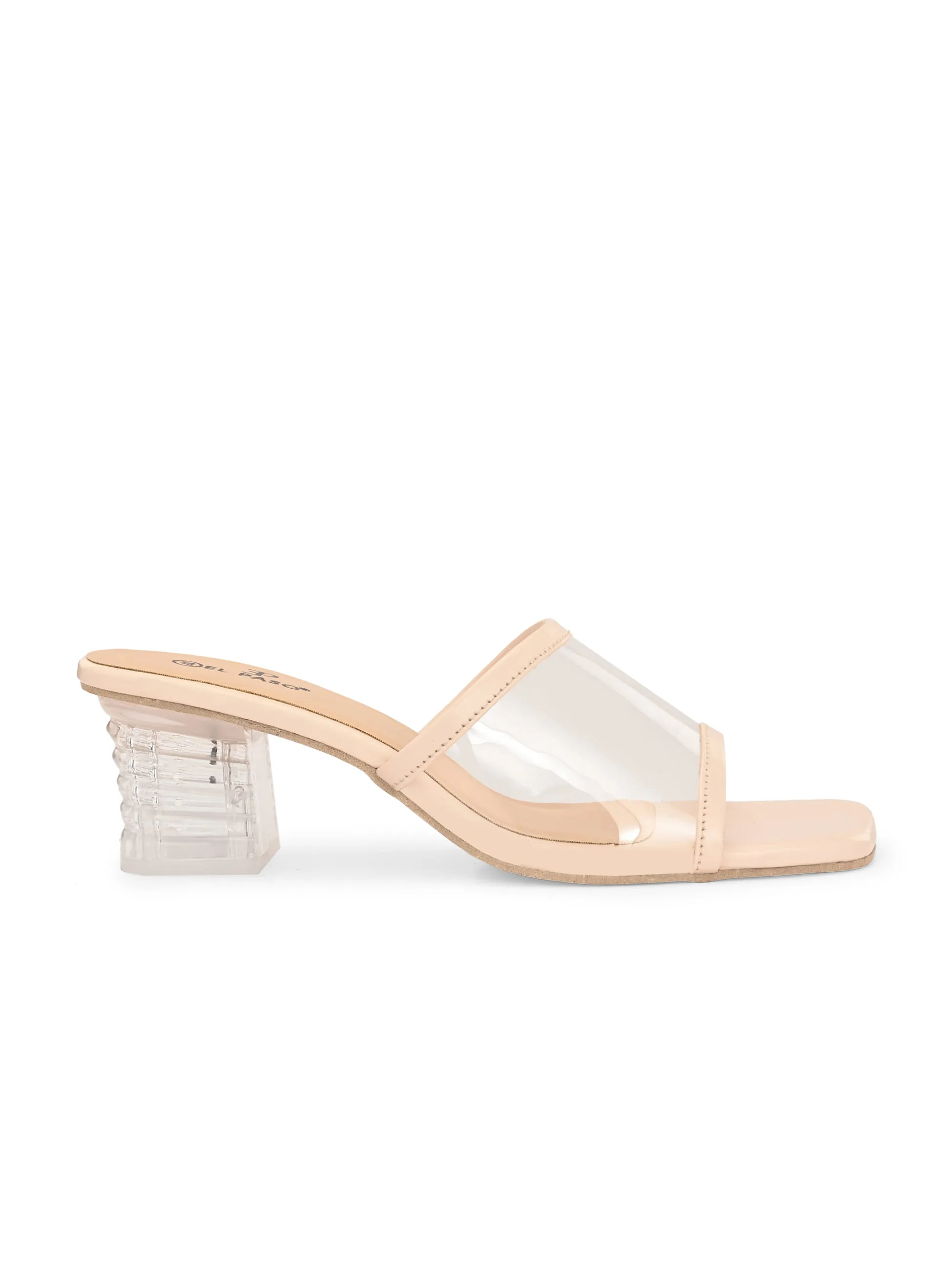 El Paso Women Open Toe Block Heel Sandals