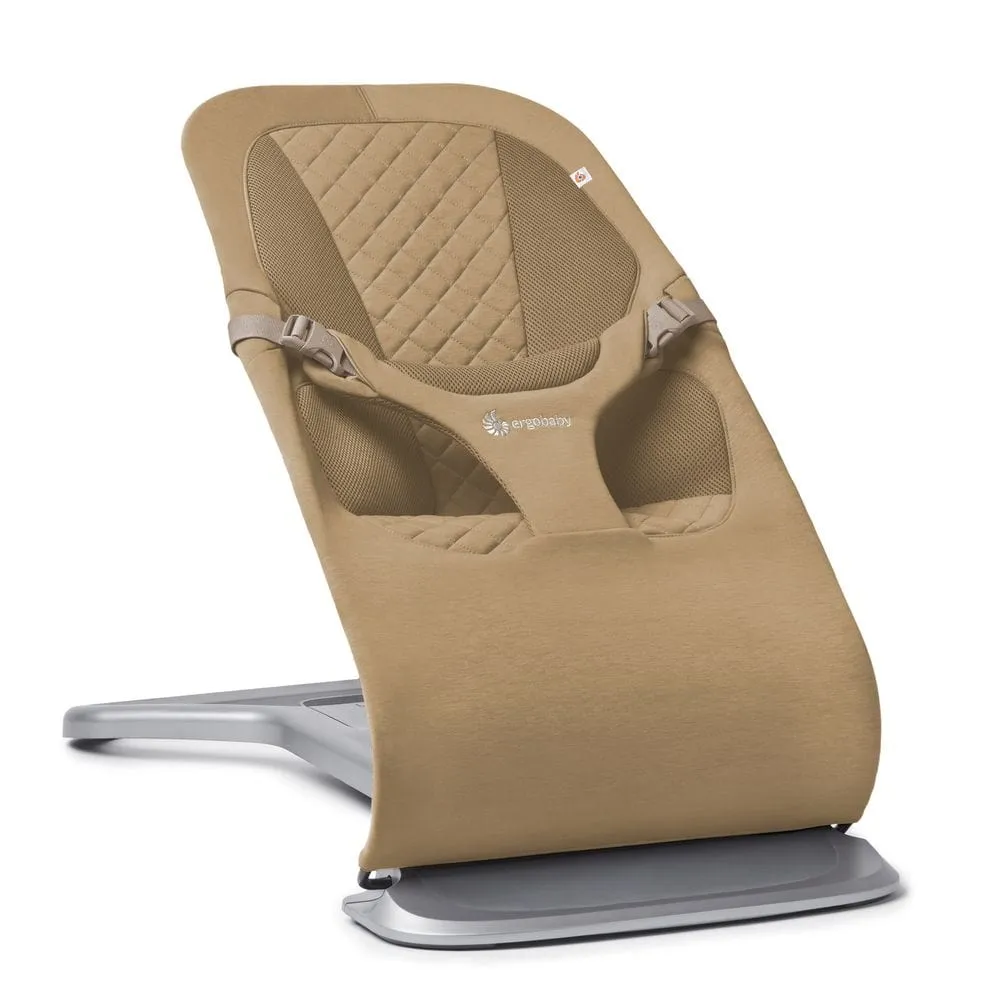 ErgoBaby Evolve Bouncer in Camel