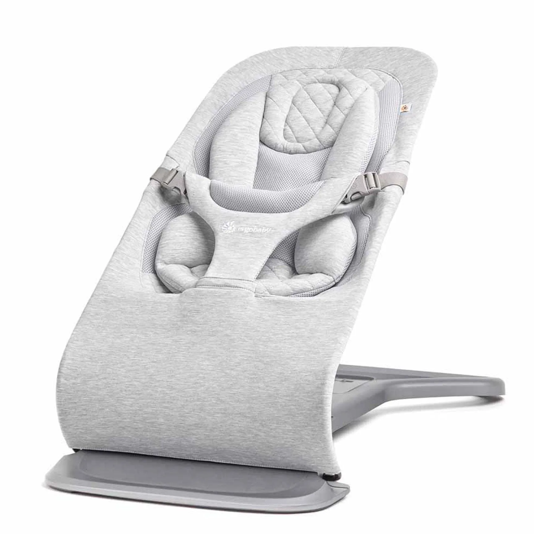 ErgoBaby Evolve Bouncer in Light Grey