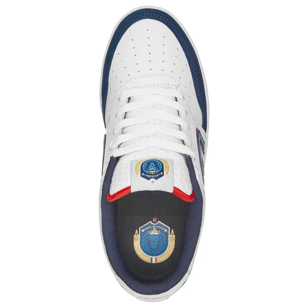 ETNIES THE AURELIEN MICHELIN X ROOTS WHITE NAVY RED TRAINERS