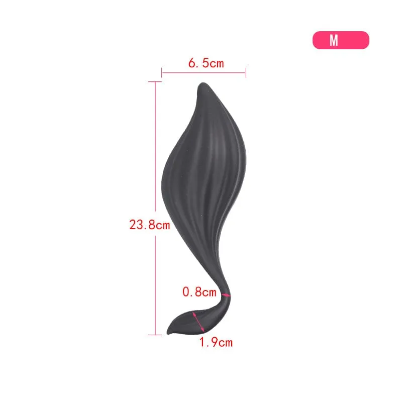 Fantasy Butt Plug Trainer Kit - Fox Tail BDSM Anal Plug Prostate Sex Toys for Beginners Advanced Users Cosplay