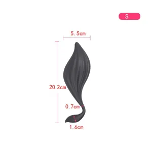 Fantasy Butt Plug Trainer Kit - Fox Tail BDSM Anal Plug Prostate Sex Toys for Beginners Advanced Users Cosplay