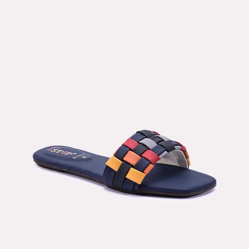 Finesse Blue Casual Flats 0412376