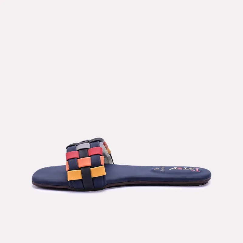Finesse Blue Casual Flats 0412376