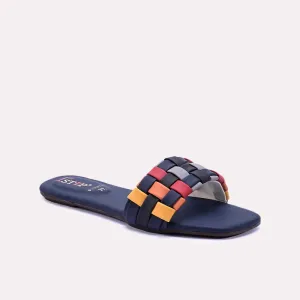 Finesse Blue Casual Flats 0412376